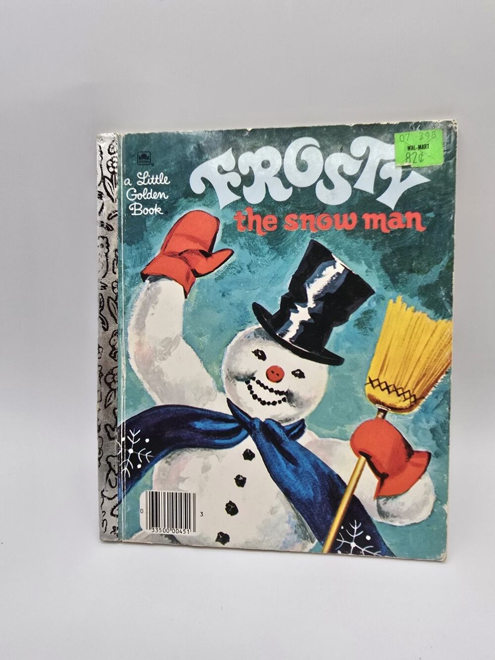 Frosty The Snowman (A Little Golden Book) - Annie North Bedford 1979 vintage HB
